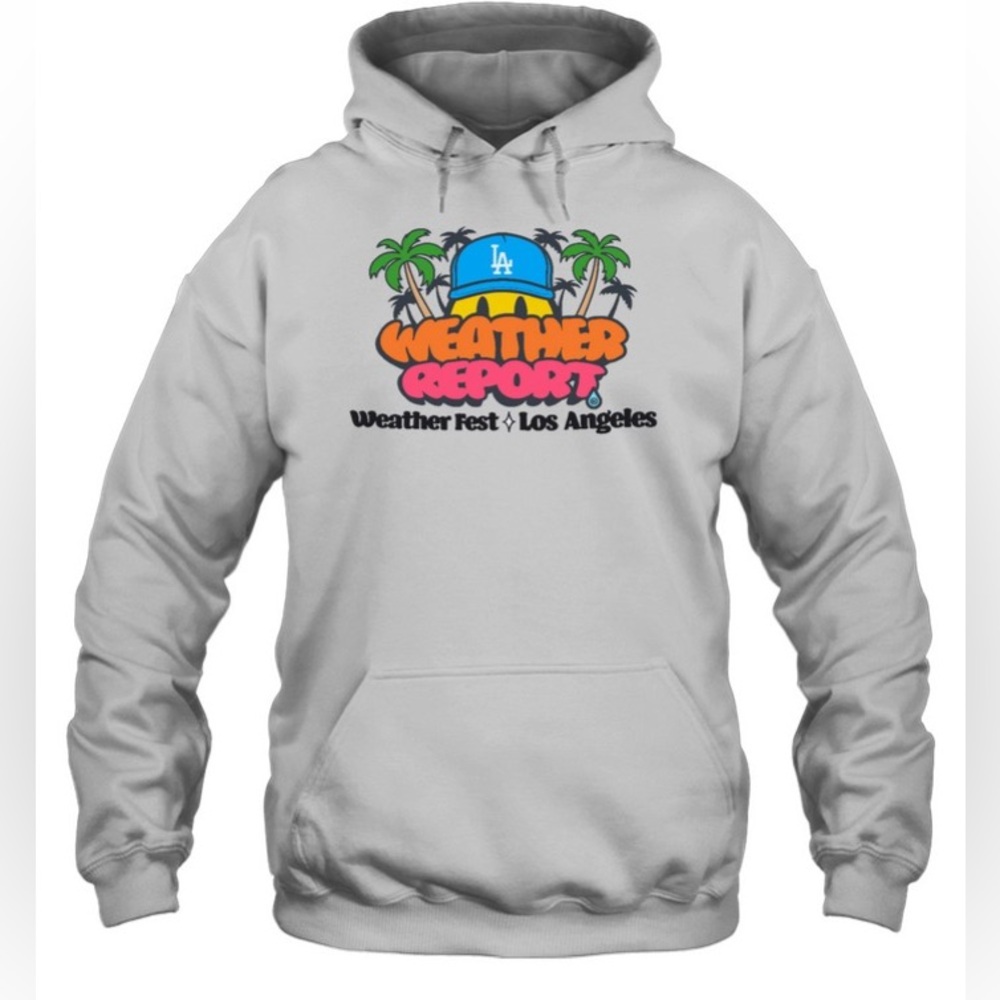 Weather Fest LA Hoodie-Hoodie